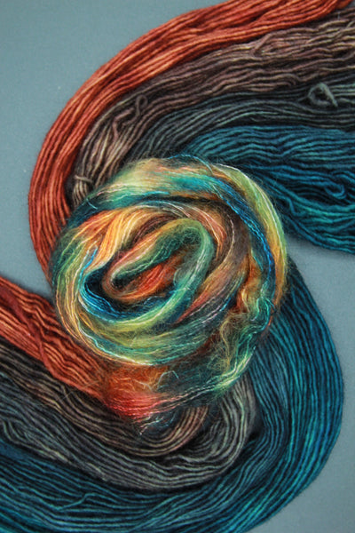 Complementary Halo Mini Set: Red-Orange/Blue-Green